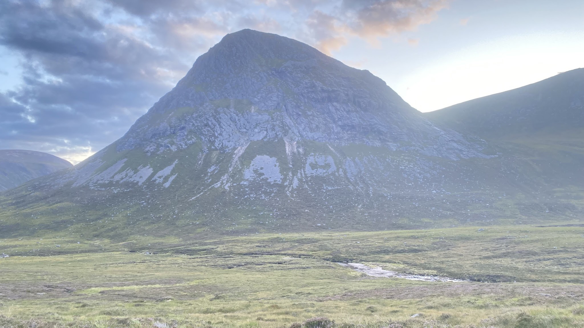 Devil's Point seen from the campsite